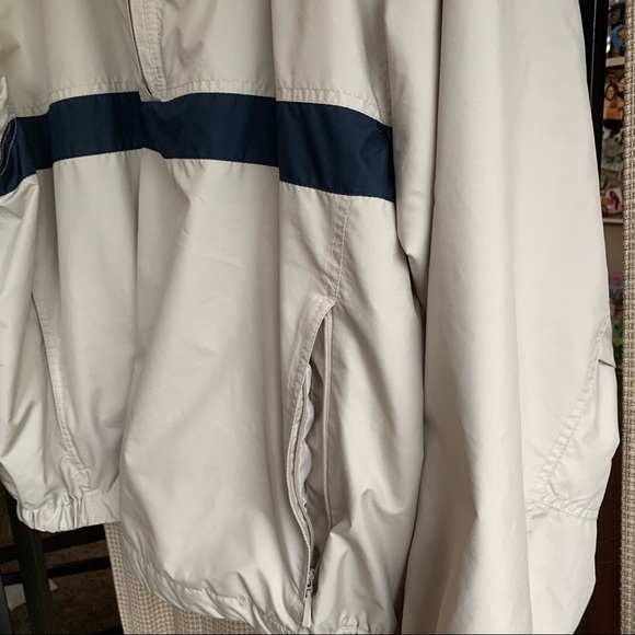 Dockers Golf Tan & Blue 1/2
Zip Pullover Size M Stain Defender size XL - Picture 3 of 7